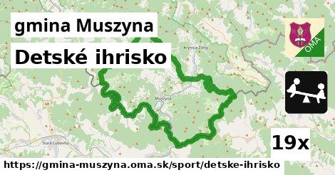 Detské ihrisko, gmina Muszyna