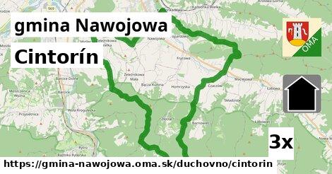 Cintorín, gmina Nawojowa