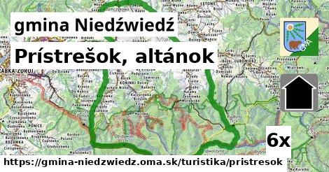 Prístrešok, altánok, gmina Niedźwiedź