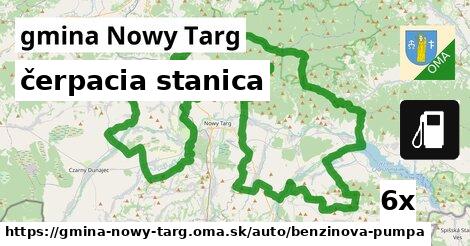 čerpacia stanica, gmina Nowy Targ