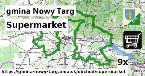 Supermarket, gmina Nowy Targ