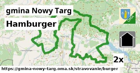 hamburger v gmina Nowy Targ