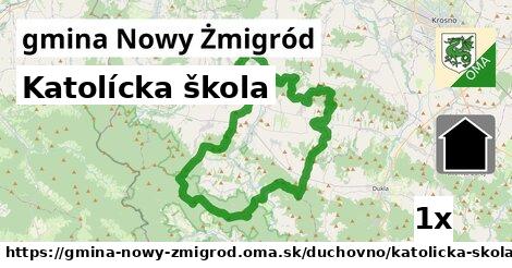 Katolícka škola, gmina Nowy Żmigród