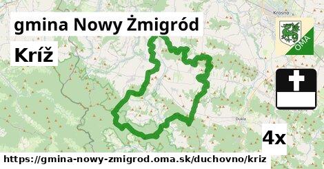 Kríž, gmina Nowy Żmigród