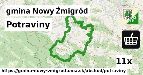 Potraviny, gmina Nowy Żmigród