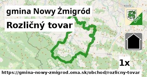 Rozličný tovar, gmina Nowy Żmigród