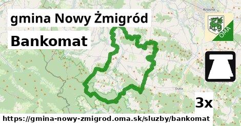 Bankomat, gmina Nowy Żmigród