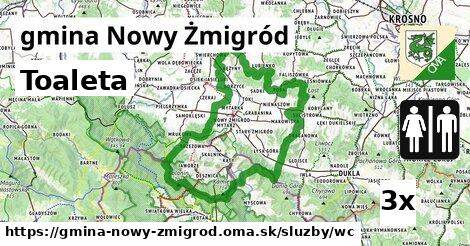 Toaleta, gmina Nowy Żmigród