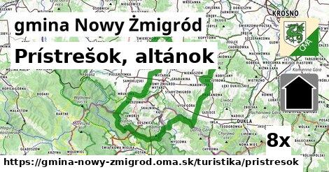 Prístrešok, altánok, gmina Nowy Żmigród