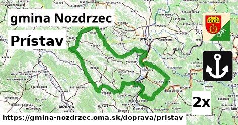 prístav v gmina Nozdrzec