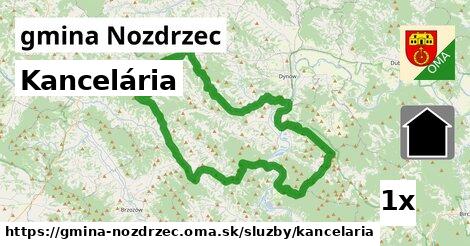 Kancelária, gmina Nozdrzec