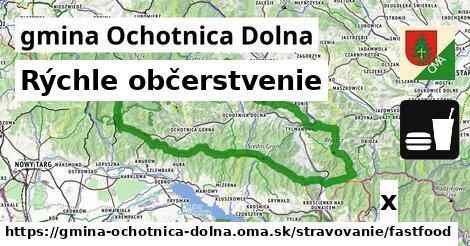 Všetky body v gmina Ochotnica Dolna