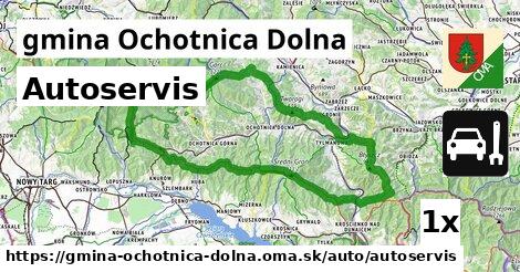 Autoservis, gmina Ochotnica Dolna