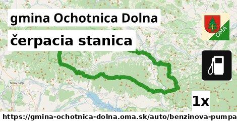 čerpacia stanica, gmina Ochotnica Dolna