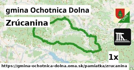 Zrúcanina, gmina Ochotnica Dolna