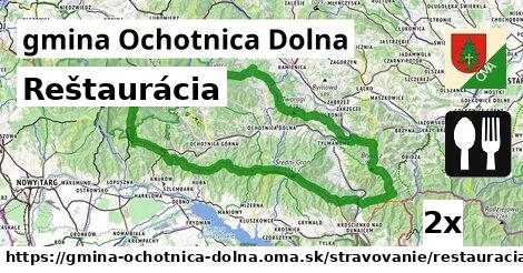 Reštaurácia, gmina Ochotnica Dolna