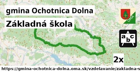 Základná škola, gmina Ochotnica Dolna