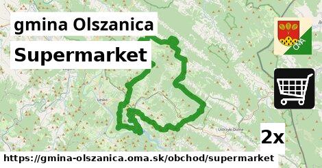 Supermarket, gmina Olszanica