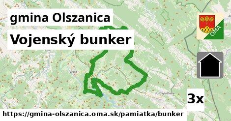 Vojenský bunker, gmina Olszanica