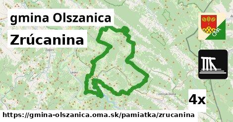 Zrúcanina, gmina Olszanica