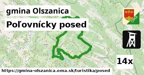 Poľovnícky posed, gmina Olszanica