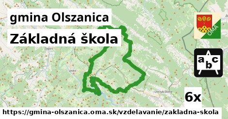 Základná škola, gmina Olszanica