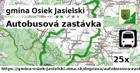 Autobusová zastávka, gmina Osiek Jasielski