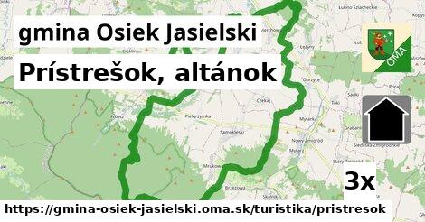 Prístrešok, altánok, gmina Osiek Jasielski