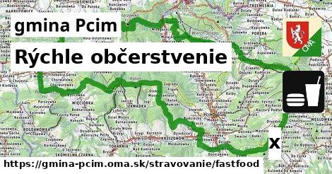 Všetky body v gmina Pcim