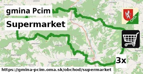 Supermarket, gmina Pcim