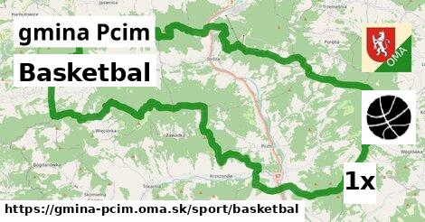 Basketbal, gmina Pcim
