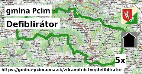 defiblirátor v gmina Pcim