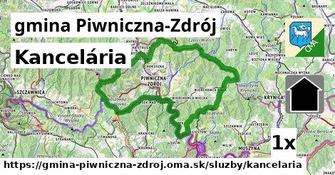 Kancelária, gmina Piwniczna-Zdrój