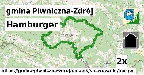 hamburger v gmina Piwniczna-Zdrój