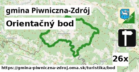 Orientačný bod, gmina Piwniczna-Zdrój