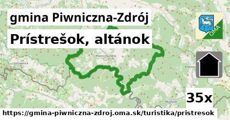 Prístrešok, altánok, gmina Piwniczna-Zdrój