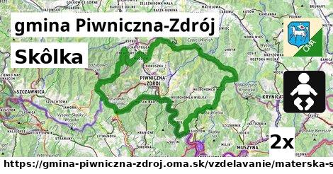 Skôlka, gmina Piwniczna-Zdrój