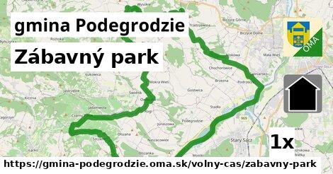 Zábavný park, gmina Podegrodzie