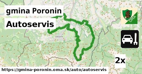 Autoservis, gmina Poronin