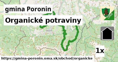 Organické potraviny, gmina Poronin