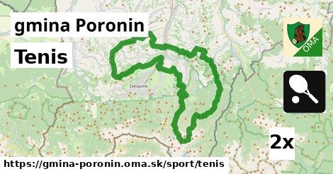 Tenis, gmina Poronin