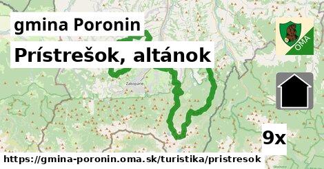 prístrešok, altánok v gmina Poronin