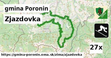 Zjazdovka, gmina Poronin