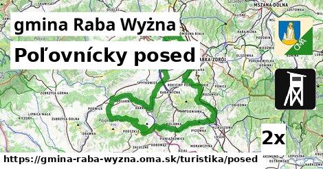 Poľovnícky posed, gmina Raba Wyżna