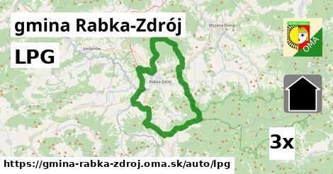LPG, gmina Rabka-Zdrój