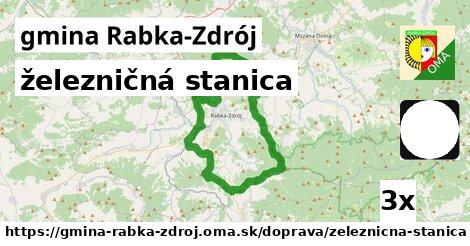 železničná stanica, gmina Rabka-Zdrój