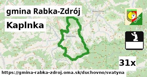 Kaplnka, gmina Rabka-Zdrój