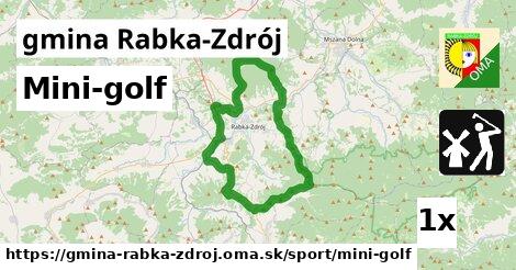 Mini-golf, gmina Rabka-Zdrój