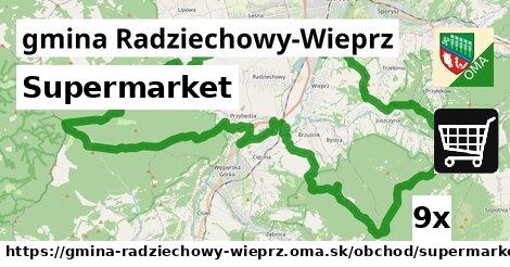 Supermarket, gmina Radziechowy-Wieprz