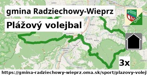 plážový volejbal v gmina Radziechowy-Wieprz